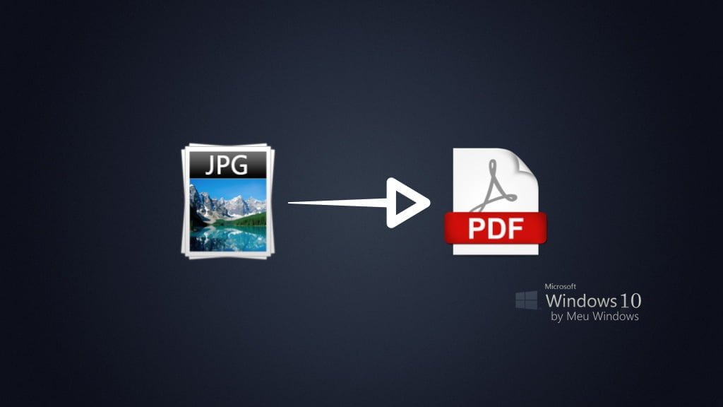 Como criar PDF com várias imagens no Windows 10 Meu Windows