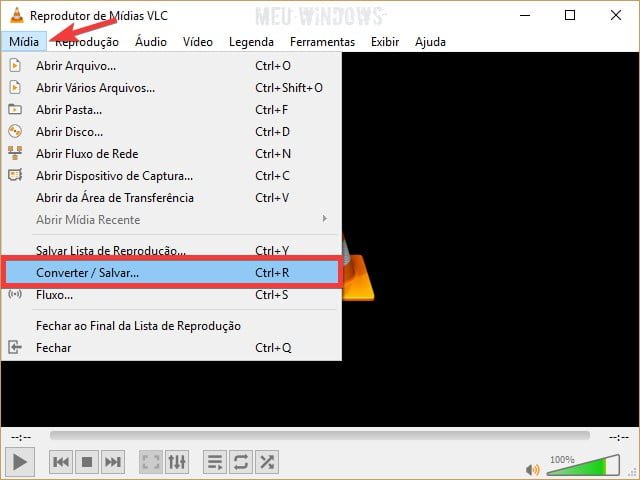 Gravar a tela do PC usando o VLC Media Player