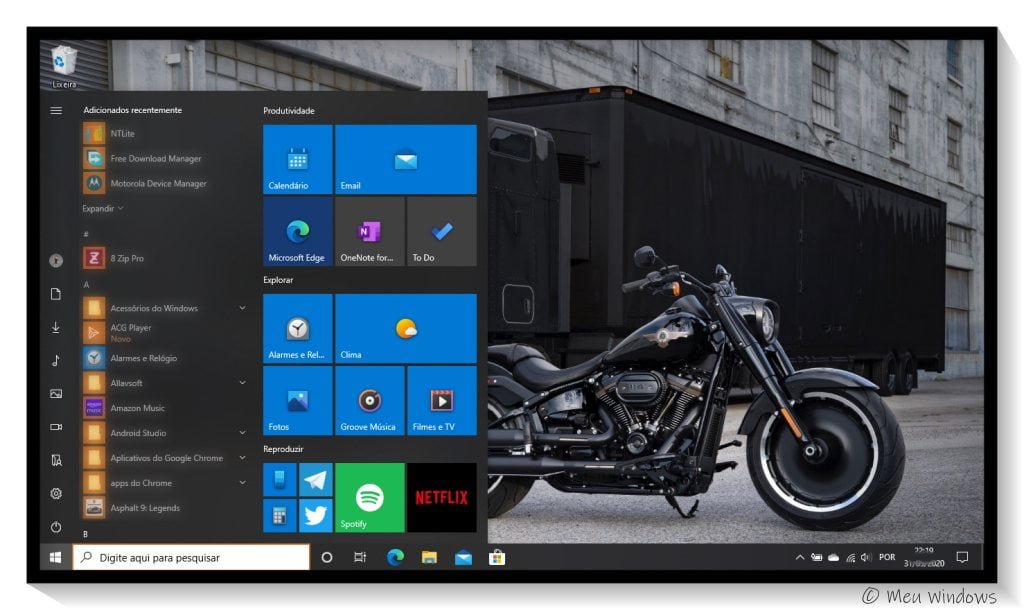 Tema Harley-Davidson para Windows 10